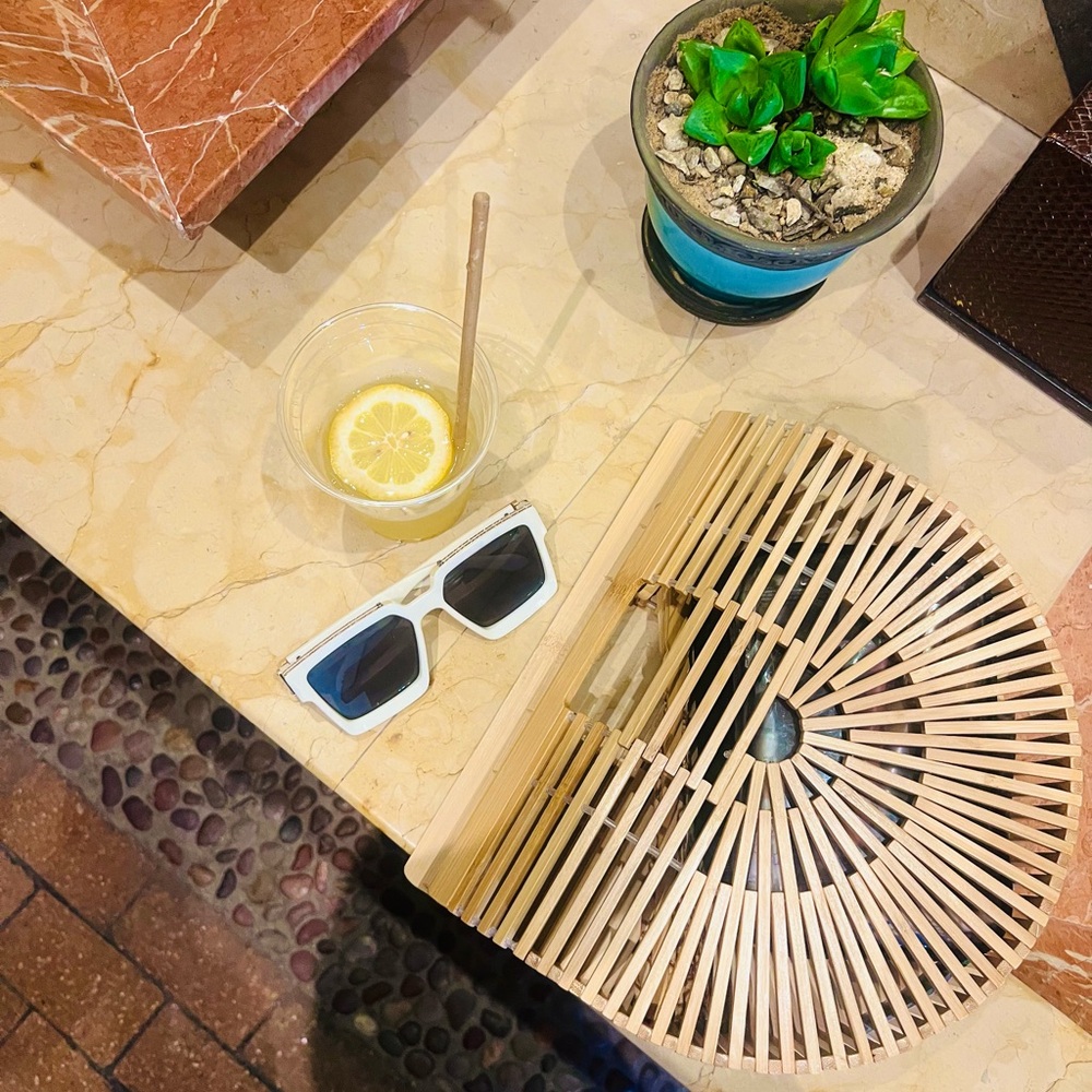 Cult Gaia Bamboo Bag